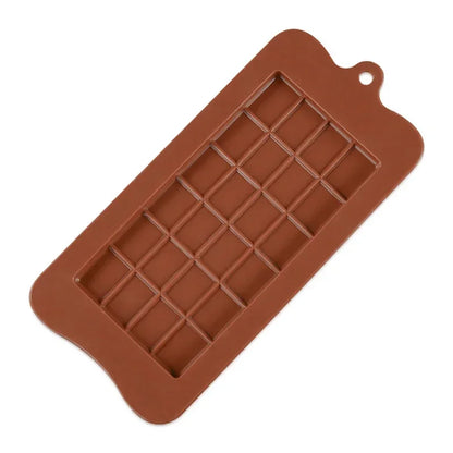 Chocolate Bar Molds Silicone Bars Making Fondant Coffee Mould BPA Free Easy Release Non-Stick for Protein Energy Handmade Gifts