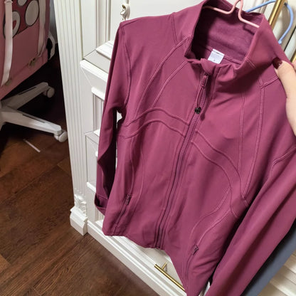 Yoga Outfits for Women Professional Stand Collar Coat Breathable Long Sleeve Gym Essentials