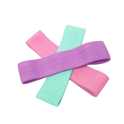 Yoga Latex Elastic Band Open Shoulder Back Fitness Resistance Band Body Shaping Slim Hip Resistance Band