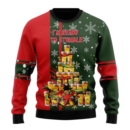 Fashion Beer Ugly Christmas Sweater For Women Clothes Hip Hop Bar Party Men Sweatshirts Casual Male Pullovers Beers Tracksuit