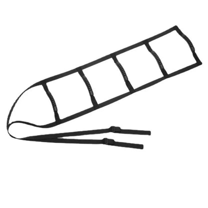 Elderly Get Up Aid Bed Ladder Assist Strap Disabled Get Up Assist Belt with Handrail Pull Up Sit Up Rope Ladder Lifting Assist