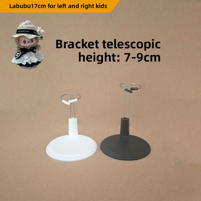 LABUBU Adjustable Metal White Black Doll Dummy Puppet Wrist Stand Holder Bracket Support Dollhouse Accessories Toy Store Display