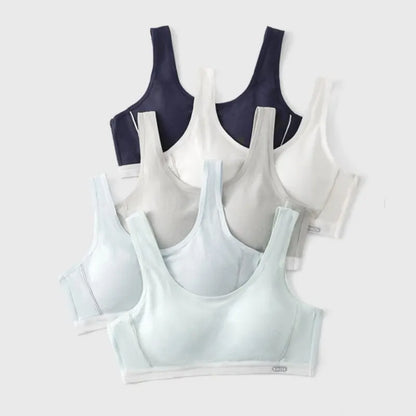 Children Girls Sports Vest Bra Kids Breathable Training Underwear for 7-12 Years