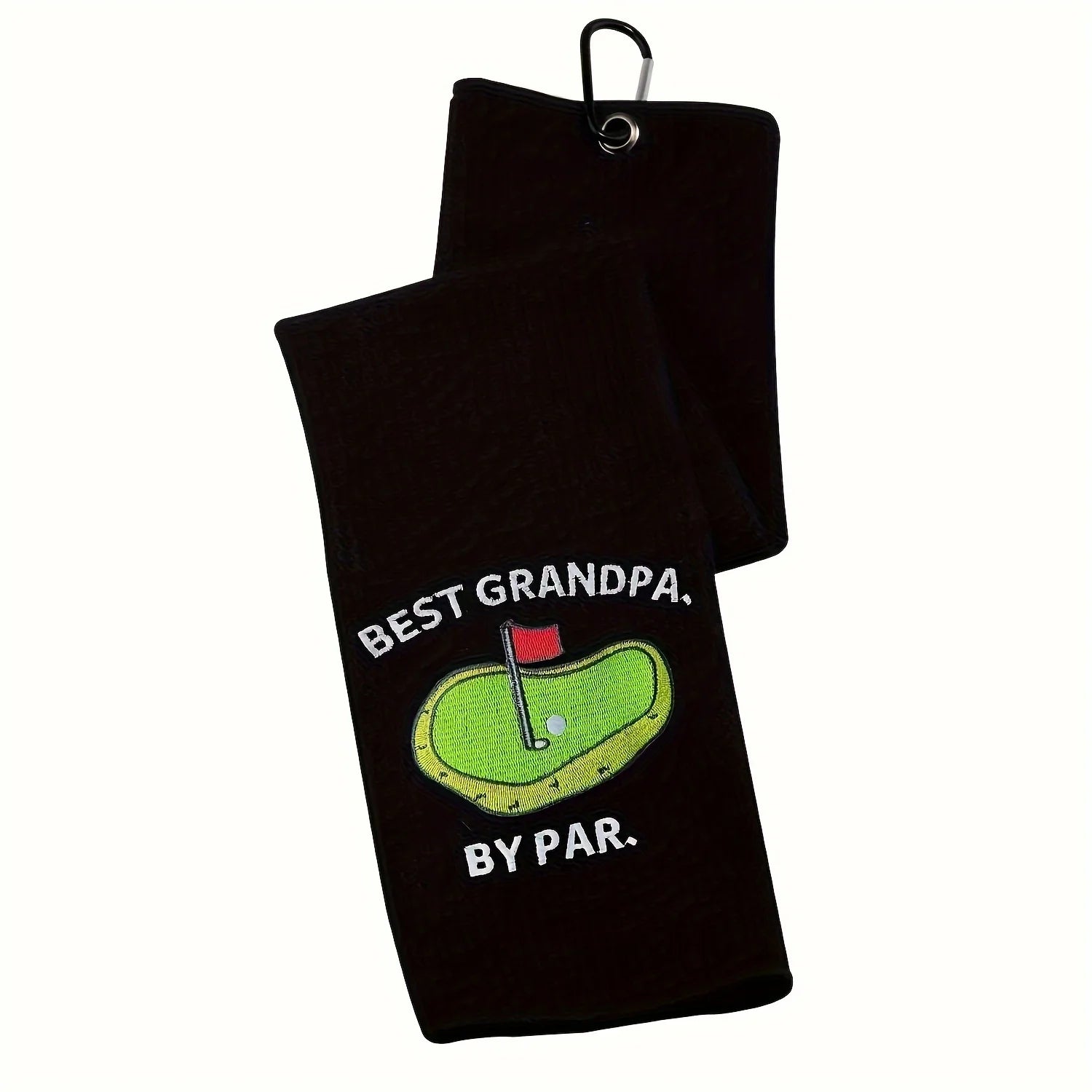 Funny Microfiber Premium Golf Towel, Embroidered Golf Towels for Golf Bags for Men&Women, Golf Accessories for Men Golfers