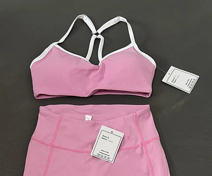 Tie-dye yoga suit long-sleeved hip-lifting trousers fitness clothes hollow seamless training sportswear yoga set sport set women