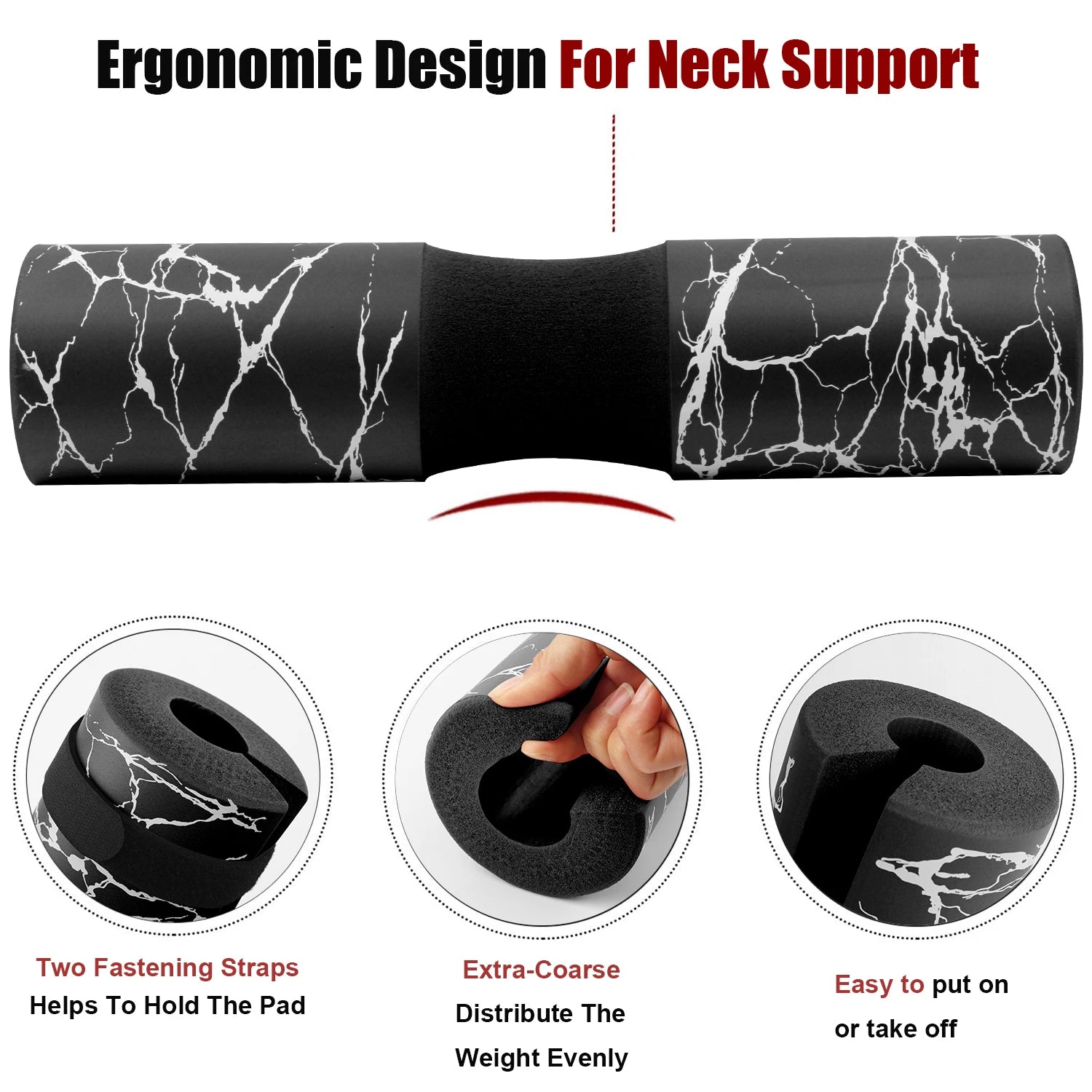 Barbell Squat Pad – Foam Support for Neck & Shoulders