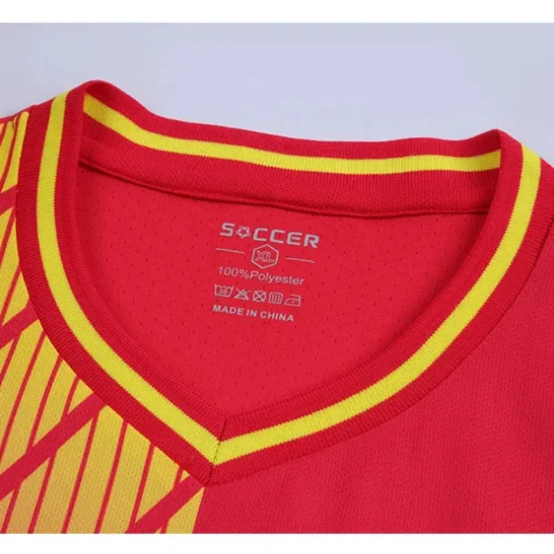 Children's Soccer Game Training Uniform Youth Team Uniform Set Infant Soccer Jersey with Quick-drying Soccer Uniform