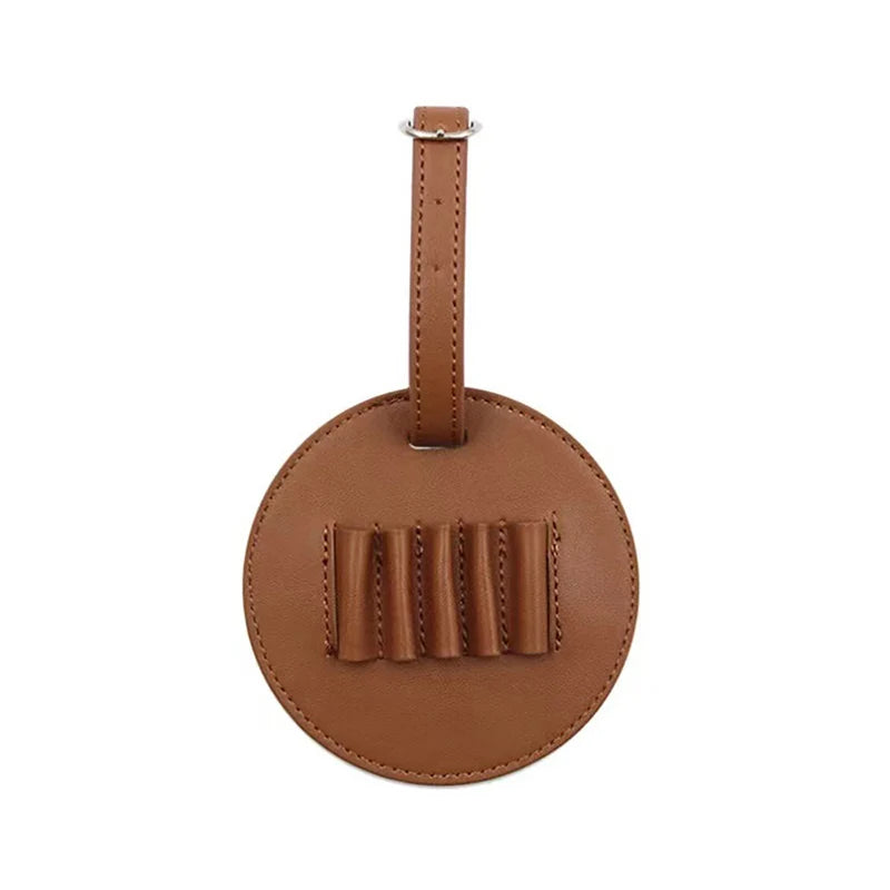 Personalized Custom Maple Wood Golf Tees PU Leather Golf Tees Storage Bag 5pcs Ball Tees Protective Bag Wedding Party Gift