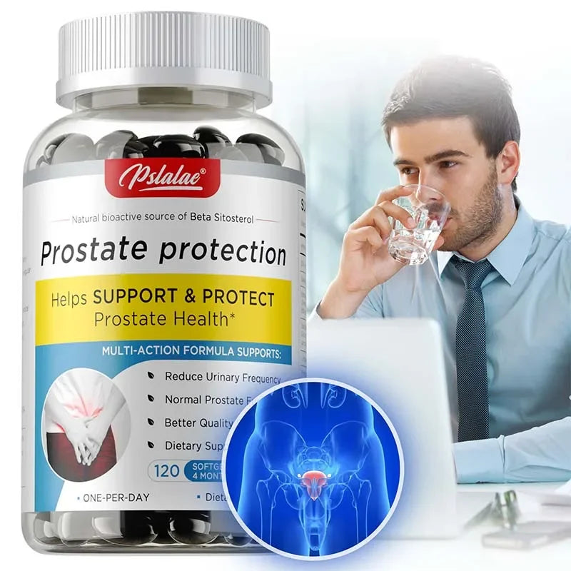 Prostate Complete Supplement - Supports Prostate & Urinary Tract Health, Relieves Frequent Urination, Strengthens Immune SystemS