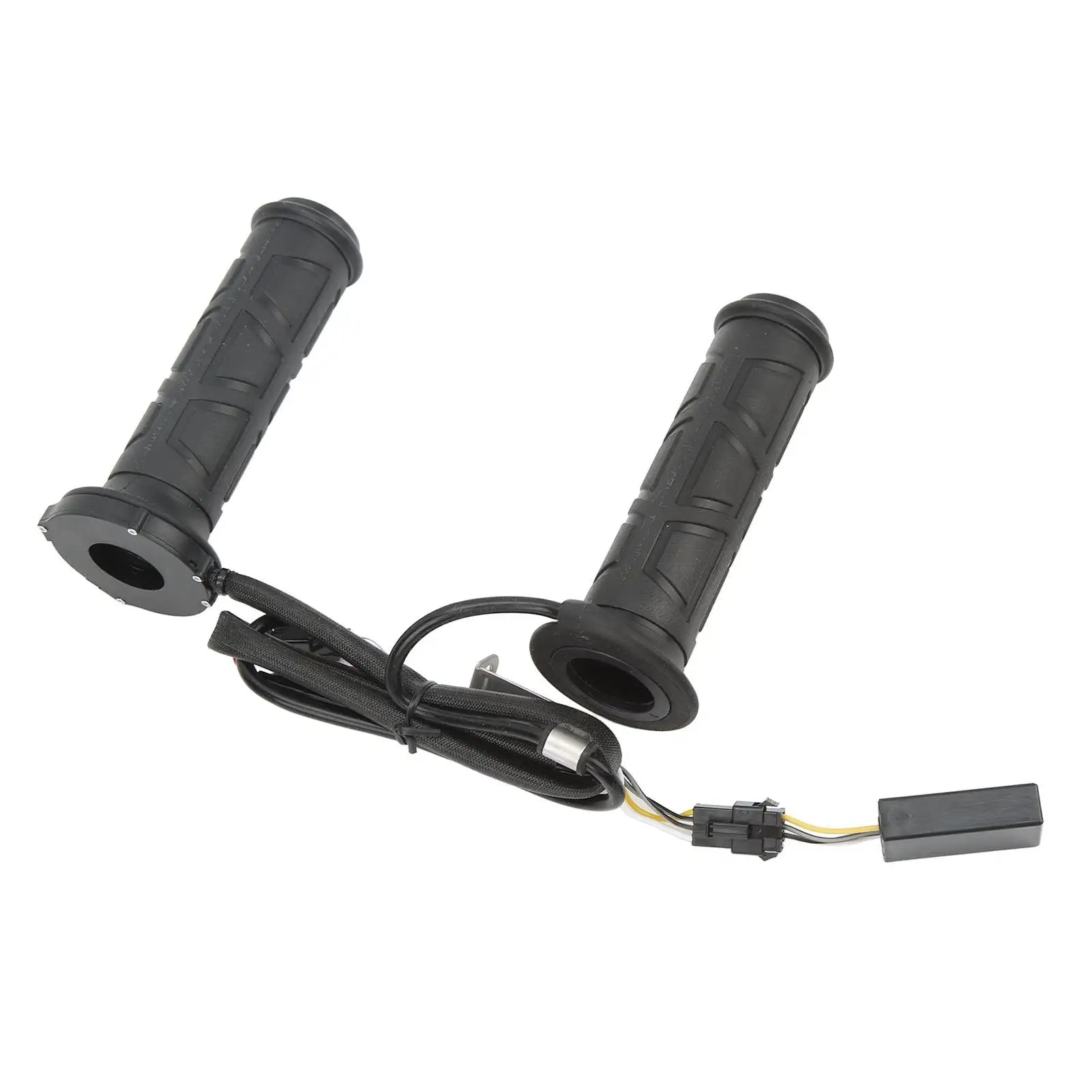 Electric Heated Hand Grips Texture Surface Motorcycle Heated Hand Grips Easy Installation 12V DC for atv for 22mm Handlebar