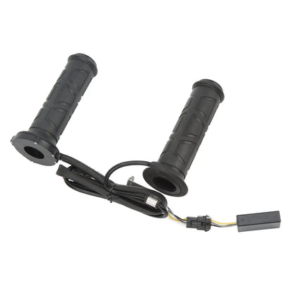 Electric Heated Hand Grips Texture Surface Motorcycle Heated Hand Grips Easy Installation 12V DC for atv for 22mm Handlebar