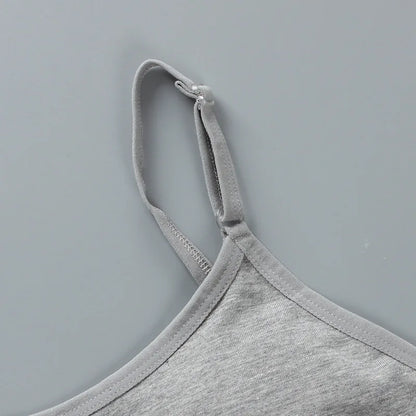 8-16 Years Cotton Girls Training Bra Adolescente Girl's Sport Bras Teen Girl Underwear Push Up Teens Bras With Chest Pad KF027