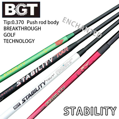 Golf Putters Shaft Adapter Golf Clubs Stability Tour Carbon Steel Combined Putters Rod Shaft Technology 0.37inch