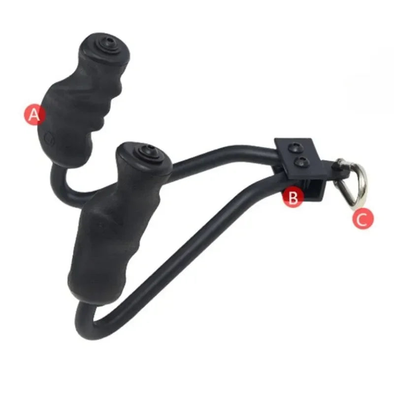 Gear Rowing Handle Fitness Crossfit Grips Weights Training Bicep Deltoid Workout Handles Gym Equipment Accessories