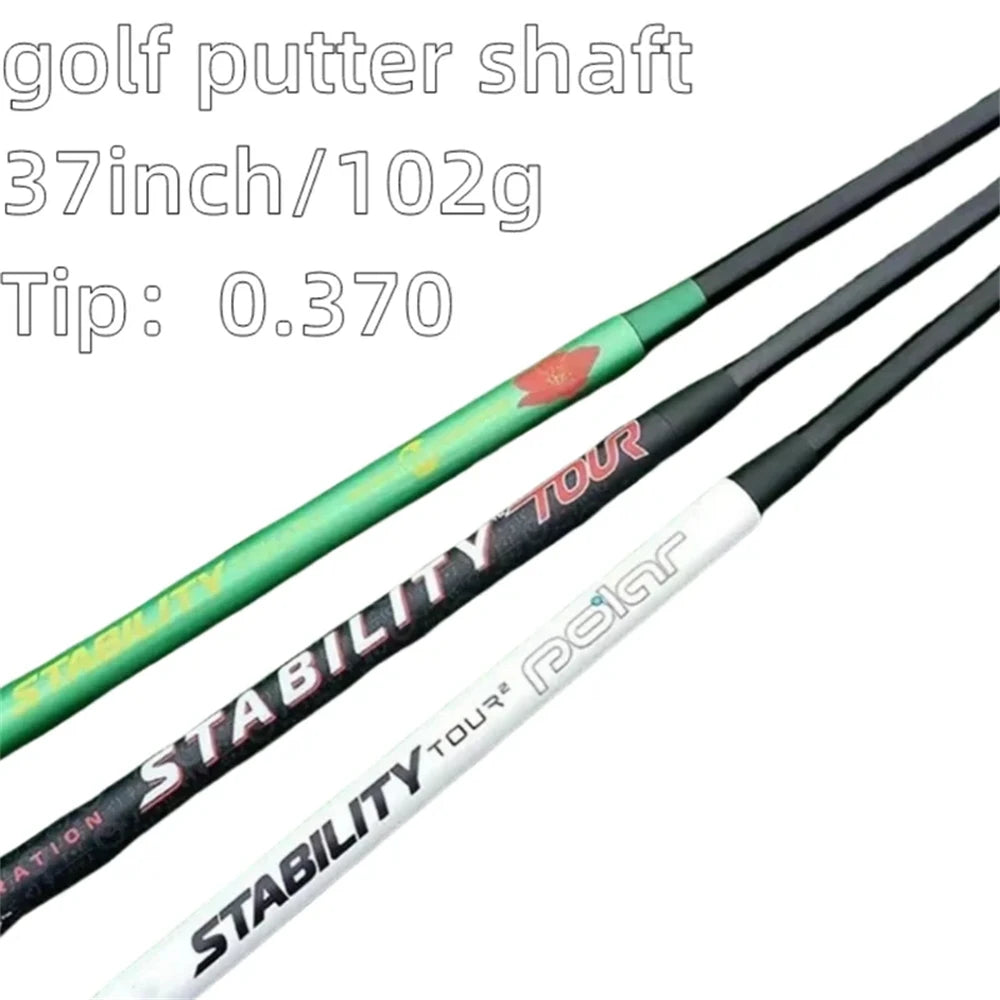 Golf Shaft Adapter Golf putter shaft black Stability Tour Carbon Steel Combined Putters Rod Shaft Technology
