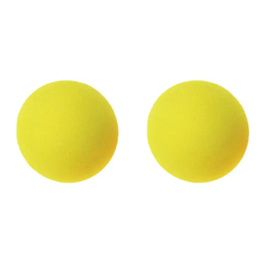 2Pcs 60mm Golfer Tennis Training Balls EVA Foam Soft 	Elastic Balls Golf Sponge Balls Indoor Golf Practice Balls Golf Balls