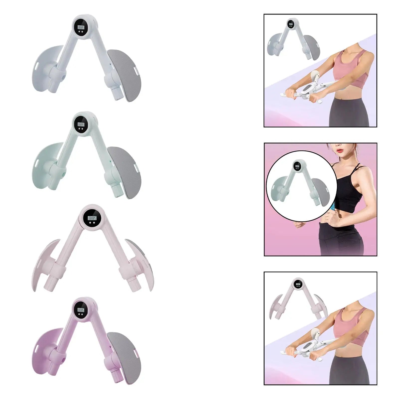 Hand Grip Strengthener Ergonomic Design Utility Lightweight Multifunctional Exercise Equipment Wrist Train Grip Strength Train