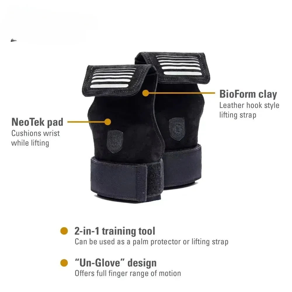 Grips Pro Wrist Straps for Weightlifting  Wrist Support  Alternative Neoprene for Best Training Accessory