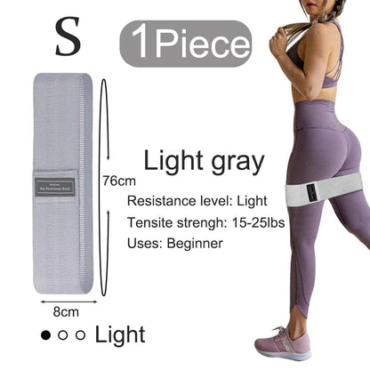 WOSWEIR Elastic Resistance Bands Set for Workout