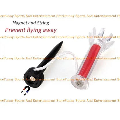 C4DE Golfs Tees Low Resistance More Distance Consistent Height Golfs Support Tees Set