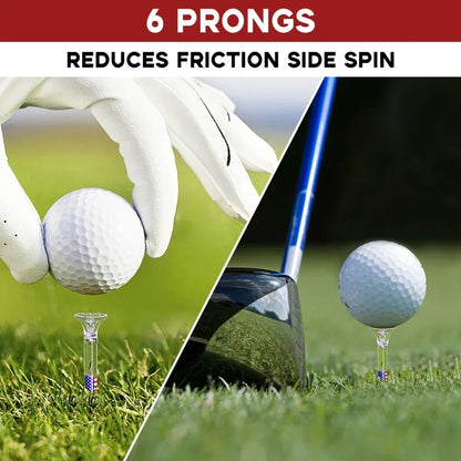 PGM 50pcs Golf Tees 83mm Transparent Golf Balls Accessories TE025-A