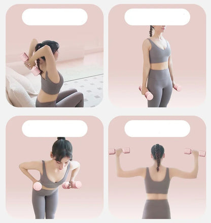 Adjustable Men Dumbbells Can be disassembled Strength Training Electroplated Dumbbells Fitness  Woman Dumbbell Exercise Fitness