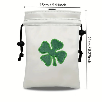 Golf course golf balls and serving bags with drawstrings -good gifts portable and durable golf club accessories for golf fans.