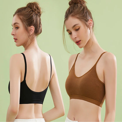 Women Sports Bra Sexy Brathable Sport Tops Push Up Yoga Bra Female Gym Fitness Sports Underwear Weightlifting Seamless Bra