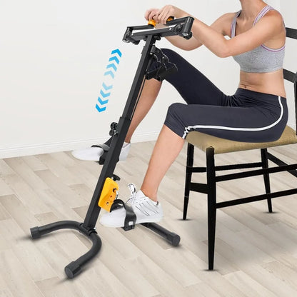 Foldable Pedal Exerciser Bike – Adjustable Rehab Fitness for Seniors