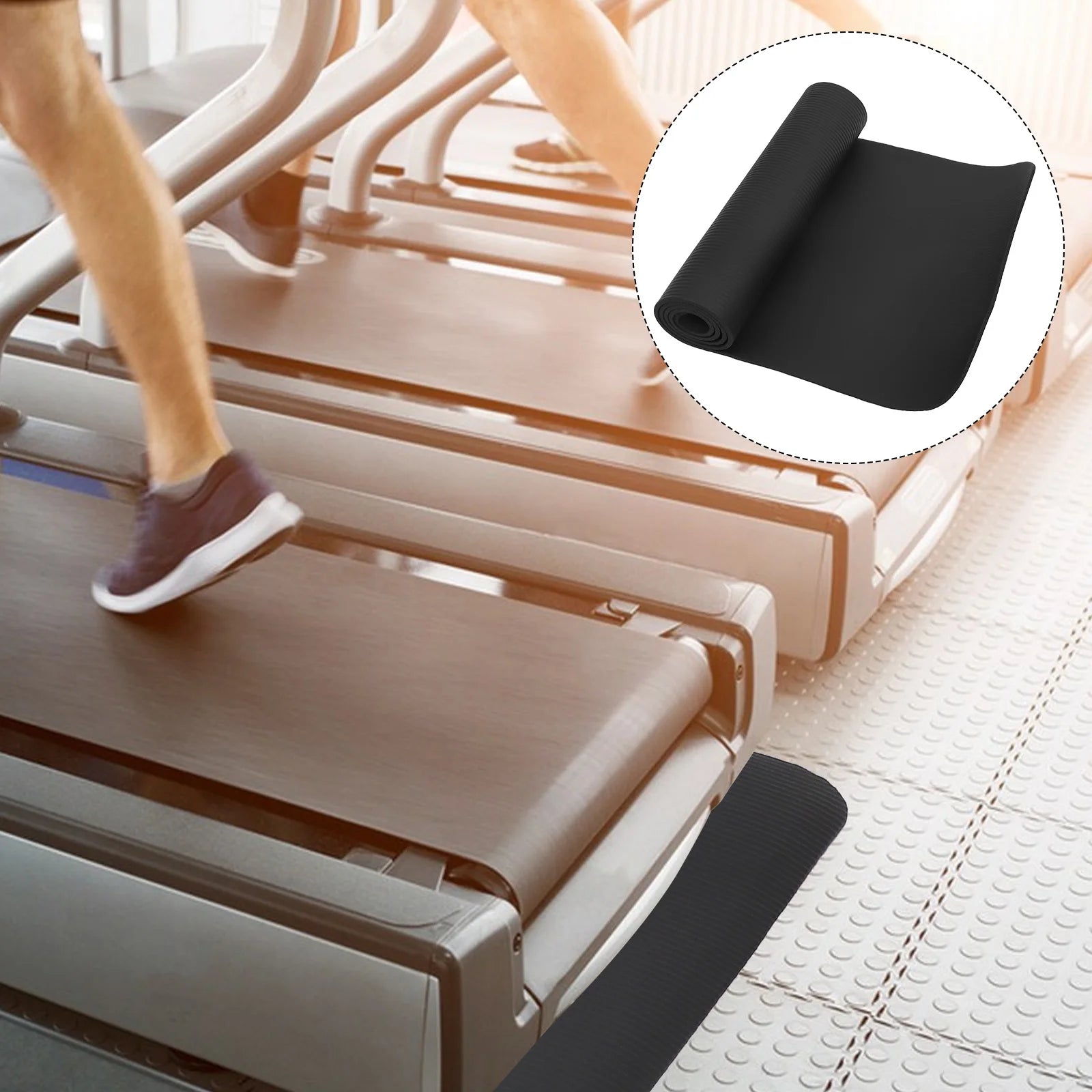 treadmill mat Sports Equipment Mat Workout Mats for Gym treadmill rubber mat Cushions durable Rubber Floor treadmill accessories