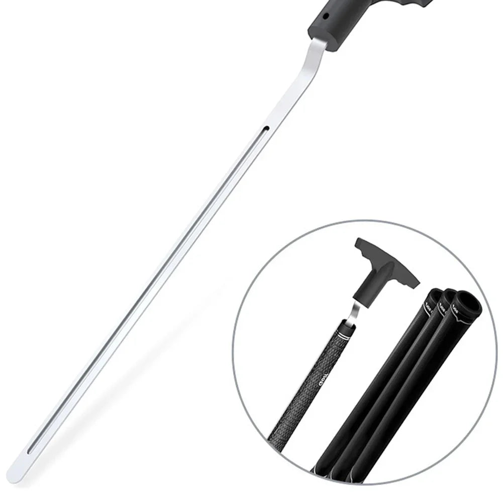Golf Grip Removal Tool V-Groove Grip Remover Saver Grip Remover Gripping Tool Protective Grip Removal Tool for Outdoor Sports