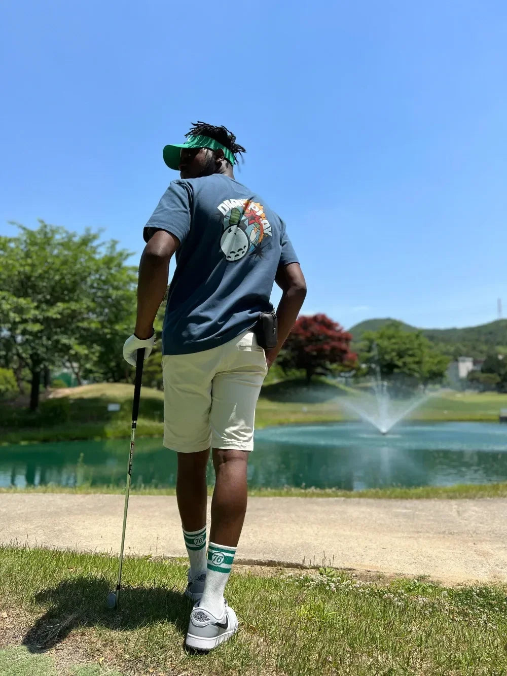 2024 New Men's Golf T-shirt Summer High Quality Pure Cotton  Men's and Women's Golf Wear Outdoor Short Sleeve Golf Shirt