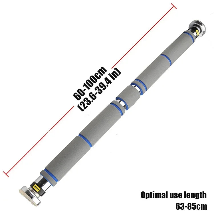 200kg Adjustable Door Horizontal Bars Exercise Home Workout Gym Chin Up Pull Up Training Bar Sport Fitness Equipment