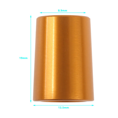10Pcs Aluminum Alloy Golf Ferrules for 0.335,0.350,0.370 Tip Irons Shaft Adapter Sleeve Ferrules Club Shaft Ball Connection Ring