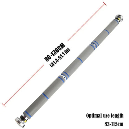 200kg Adjustable Door Horizontal Bars Exercise Home Workout Gym Chin Up Pull Up Training Bar Sport Fitness Equipment