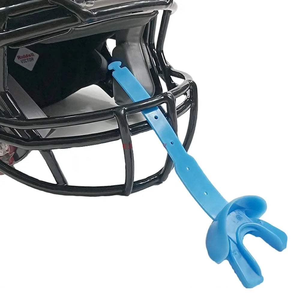 1Pcs American Football Mouth Guard Breathable Mouthguard Lip Protection Basketball Karate Boxing Rugby Accessories Sports Safety