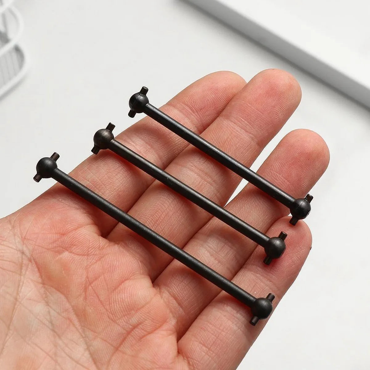 HSP Unlimited 2Pcs RC Car Steel Metal Drive Shaft Dogbone Length 61mm 63mm 70mm 77mm 84mm 87mm 89.5mm 100mm