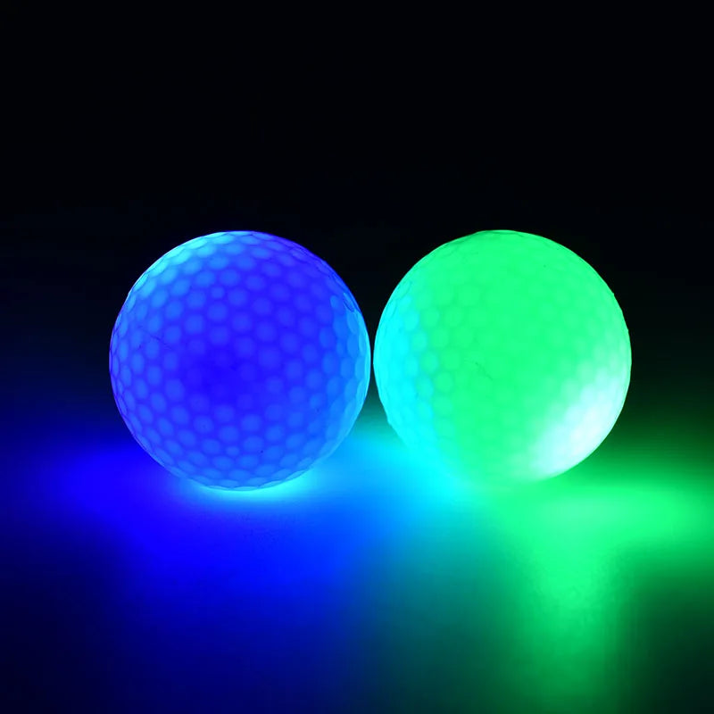 1 pcs Luminous Golf Ball Suitable For Night Sports Fluorescent Luminous Golf Ball Long-lasting Brightness