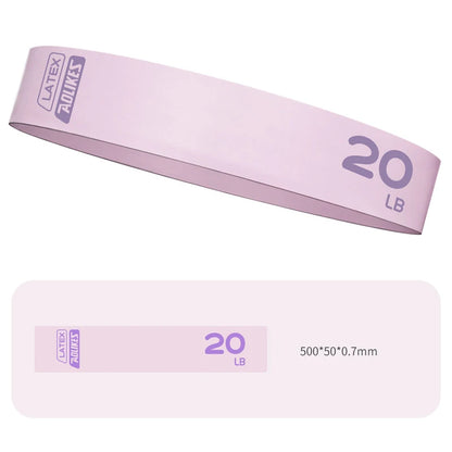 AOLIKES 1PCS Fitness Elastic Resistance Bands Home training yoga sport resistance bands Stretching Pilates Crossfit Workout Gym