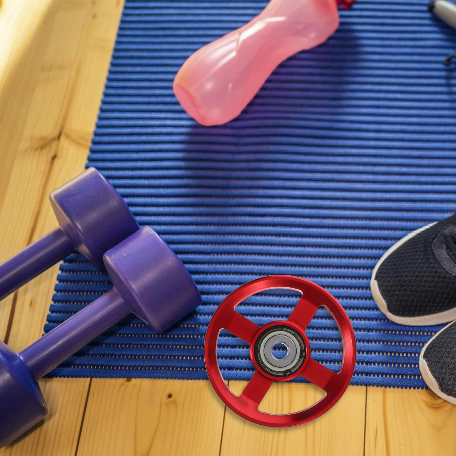 Aluminum Alloy Pulley Fitness Accessories Household Gym Equipment Parts Professional Supplies Easy Install Fitness Pulley Home