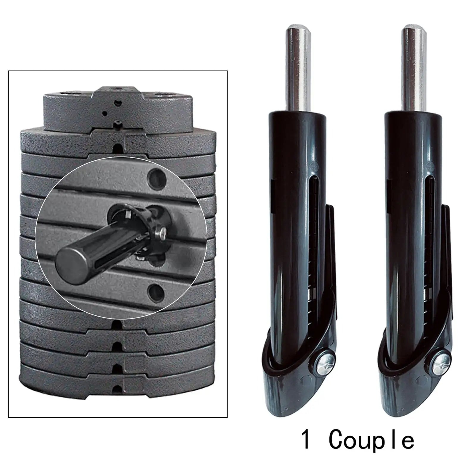 2x Weight Stack Pin Gym Equipment Weight Loading Pin Universal Portable Multifunction Accessories Weight Stack Replacement