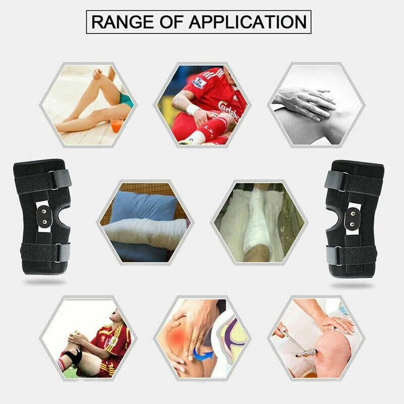 1pcs Elbowpads Protective Gear Alloy Breathable Sports Safety Pad Strap Patella Protector Motorcycle Protective Kneepad