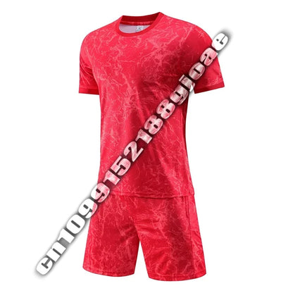 Camouflage Soccer Jersey Suit for Men High Quality Professional Man Team Club Match Training Football Uniform Clothing MOTO