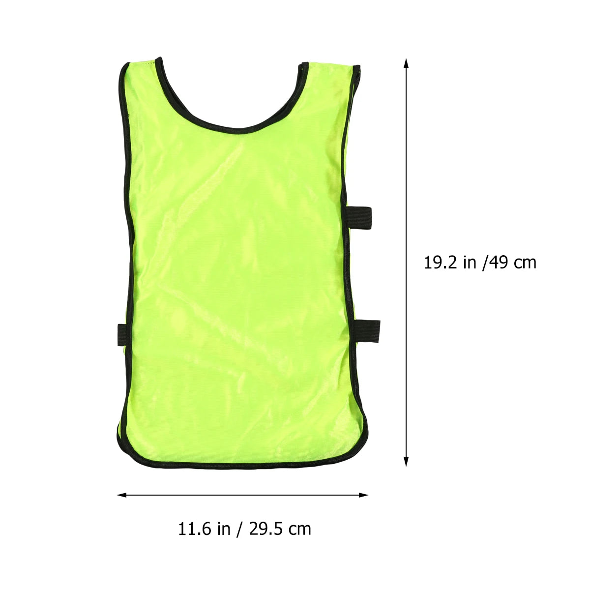 6Pcs Durable Football Vest Training Waistcoat Soccer Jerseys Practice Uniform Sports Teamwear Apparel Football