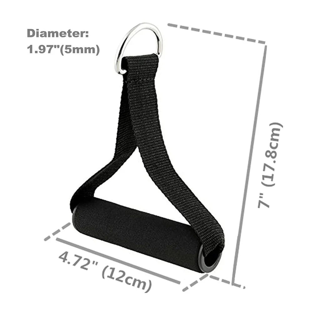 2Pcs Gym Resistance Bands Handles – Anti-Slip Grips
