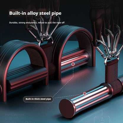 Pedal Tension Rope Back Abdominal Waist Strength Training Pull Rope Gym Equipment Hand expander