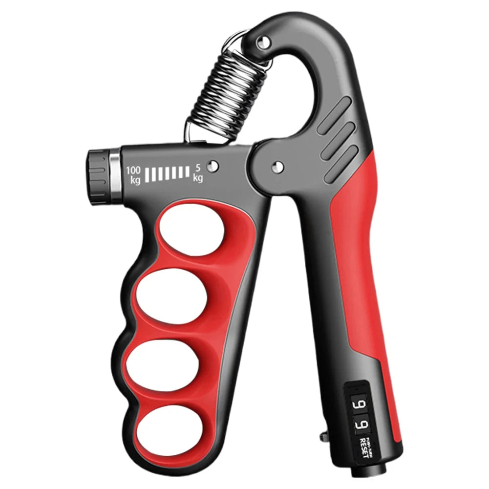 Electronic Counting Hand Grips Strengthener Arm Spring Finger Massager Expander Hand Exercise Gym Fitness Training Wrist Gripper