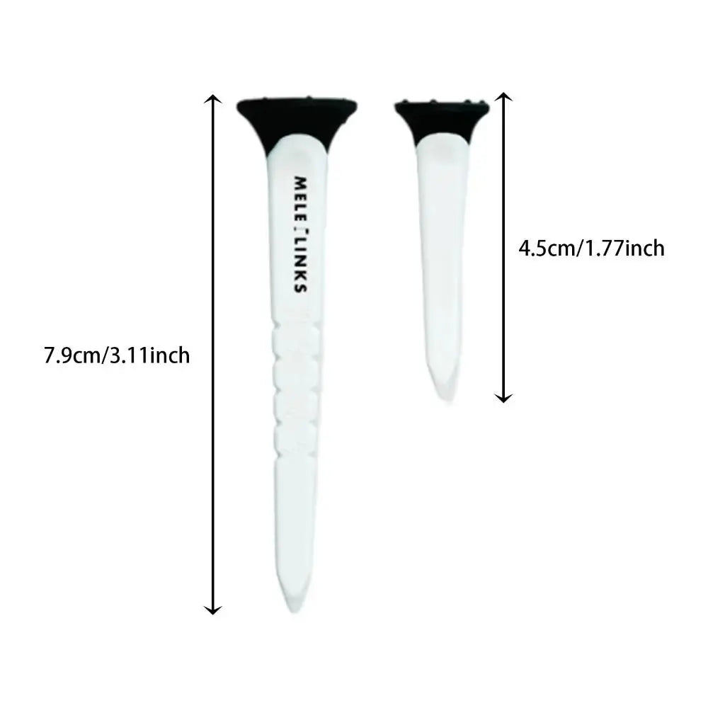 79mm 45mm Golf Tees Improve Accuracy Driving Range Golf Ball Tees Seats Stabilizes Practice Training Golf Scale Tees Backyard