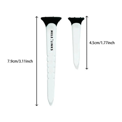 79mm 45mm Golf Tees Improve Accuracy Driving Range Golf Ball Tees Seats Stabilizes Practice Training Golf Scale Tees Backyard