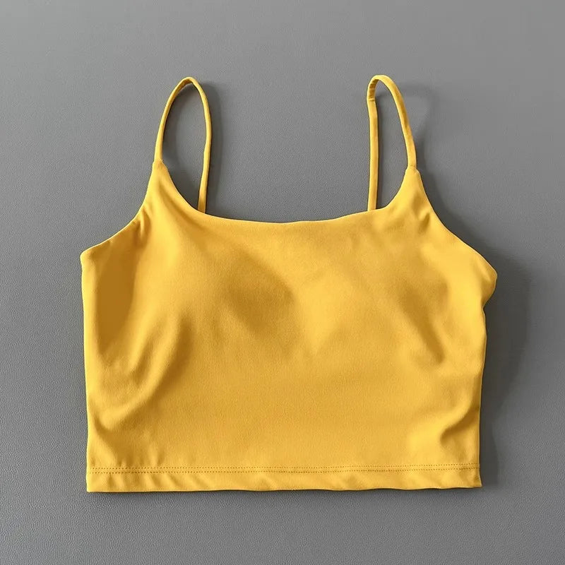 Straps camisoles fitness vests quick drying new yoga tops women's outerwear underwear sports bras